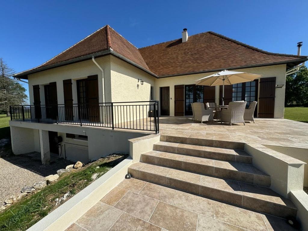 Les Grands Bois Bed & Breakfast Pomport ภายนอก รูปภาพ